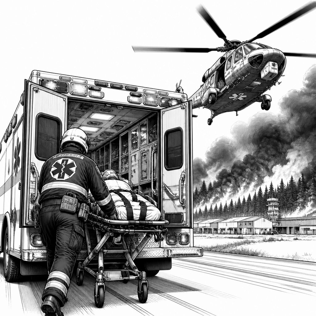 Großbrand nach Vorfall am kanadischen Militärstützpunkt: Krankenversorgung unter Druck Großbrand nach Vorfall am kanadischen Militärstützpunkt: Krankenversorgung unter Druck