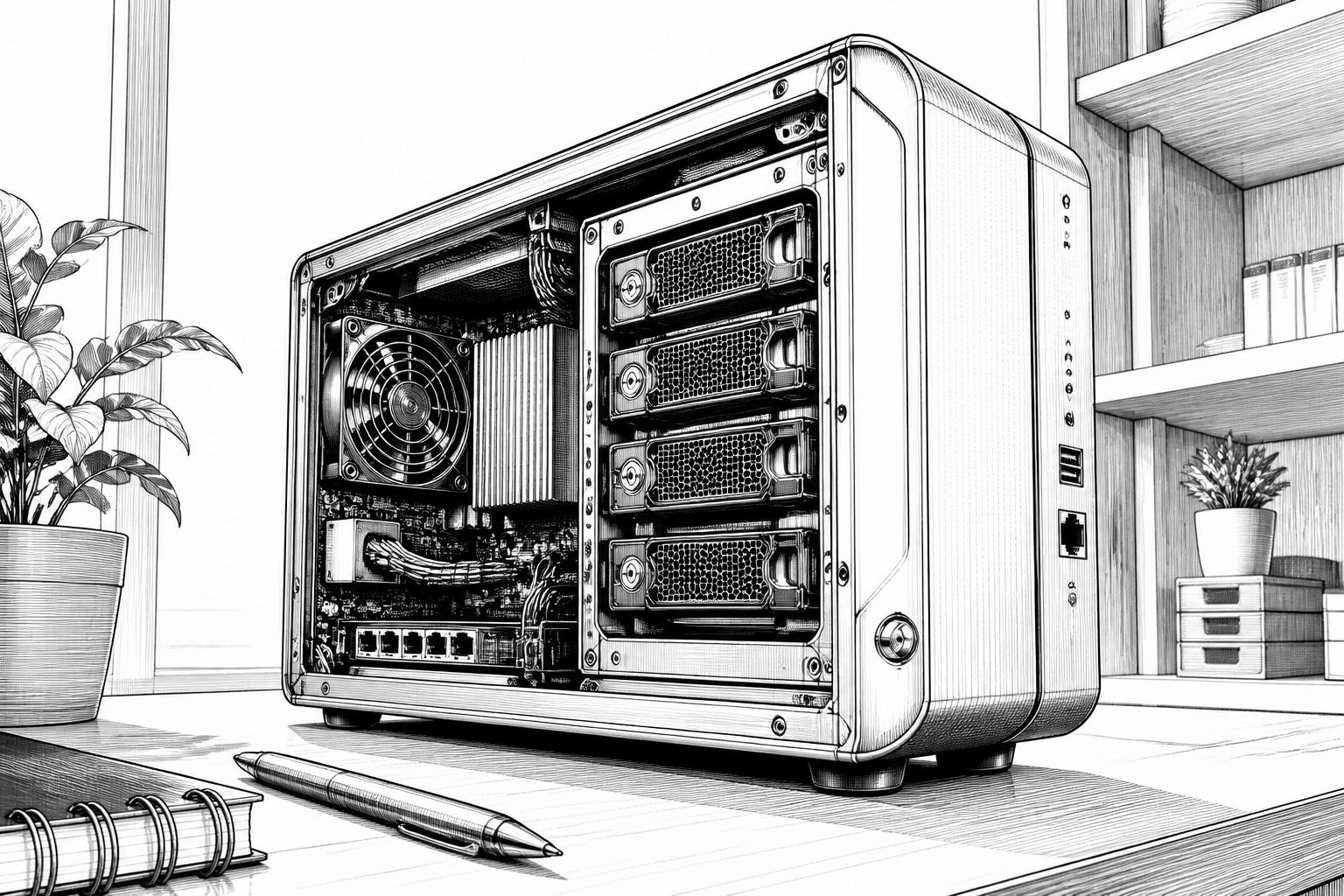 Günstiger Home-Server 2026: Linux, Docker & Remote-Zugriff richtig aufsetzen Günstiger Home-Server 2026: Linux, Docker & Remote-Zugriff richtig aufsetzen