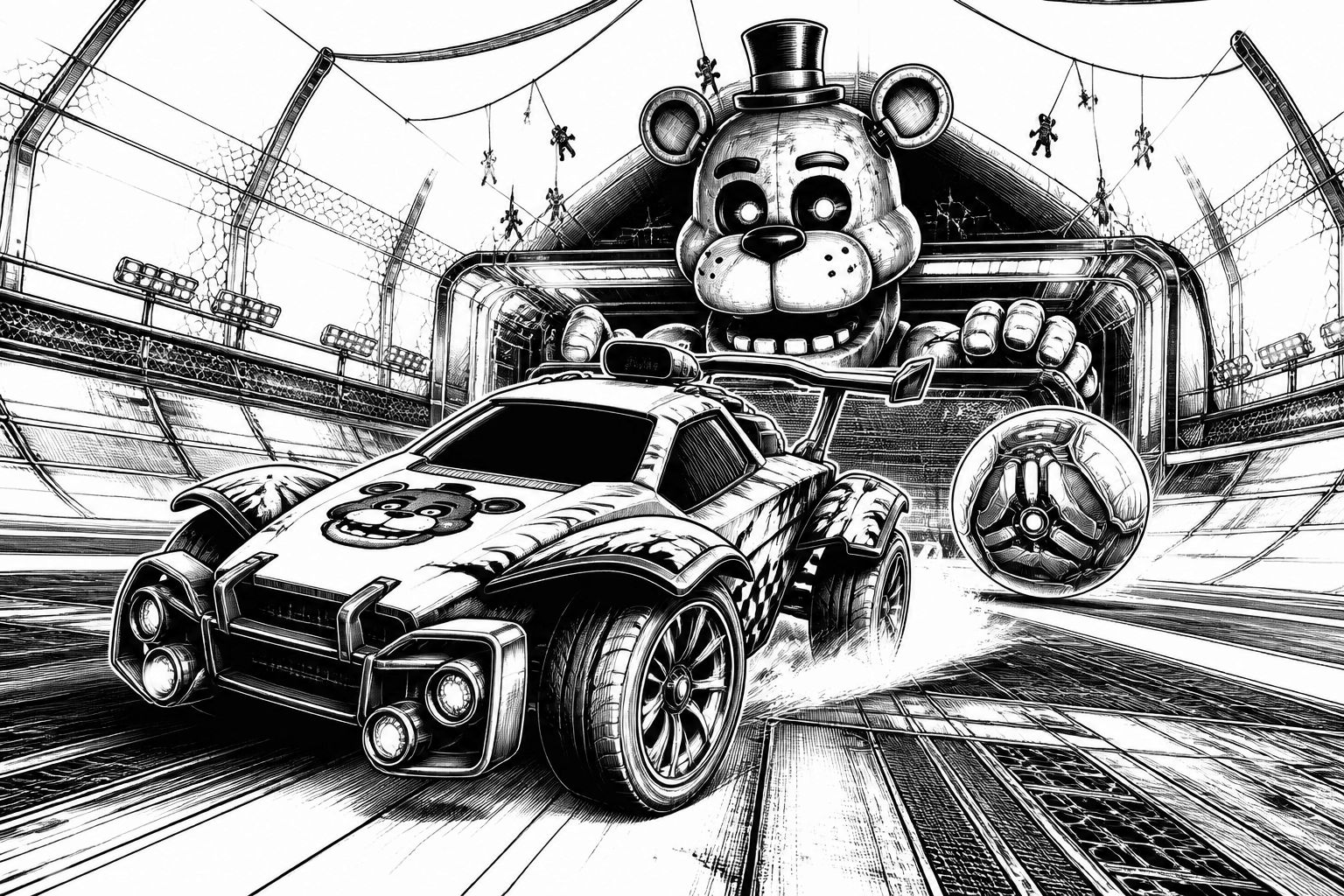 „Haunted Hallows“ startet bei Rocket League: Fünf Nächte bei Freddy’s-Events ab 22. Oktober „Haunted Hallows“ startet bei Rocket League: Fünf Nächte bei Freddy’s-Events ab 22. Oktober