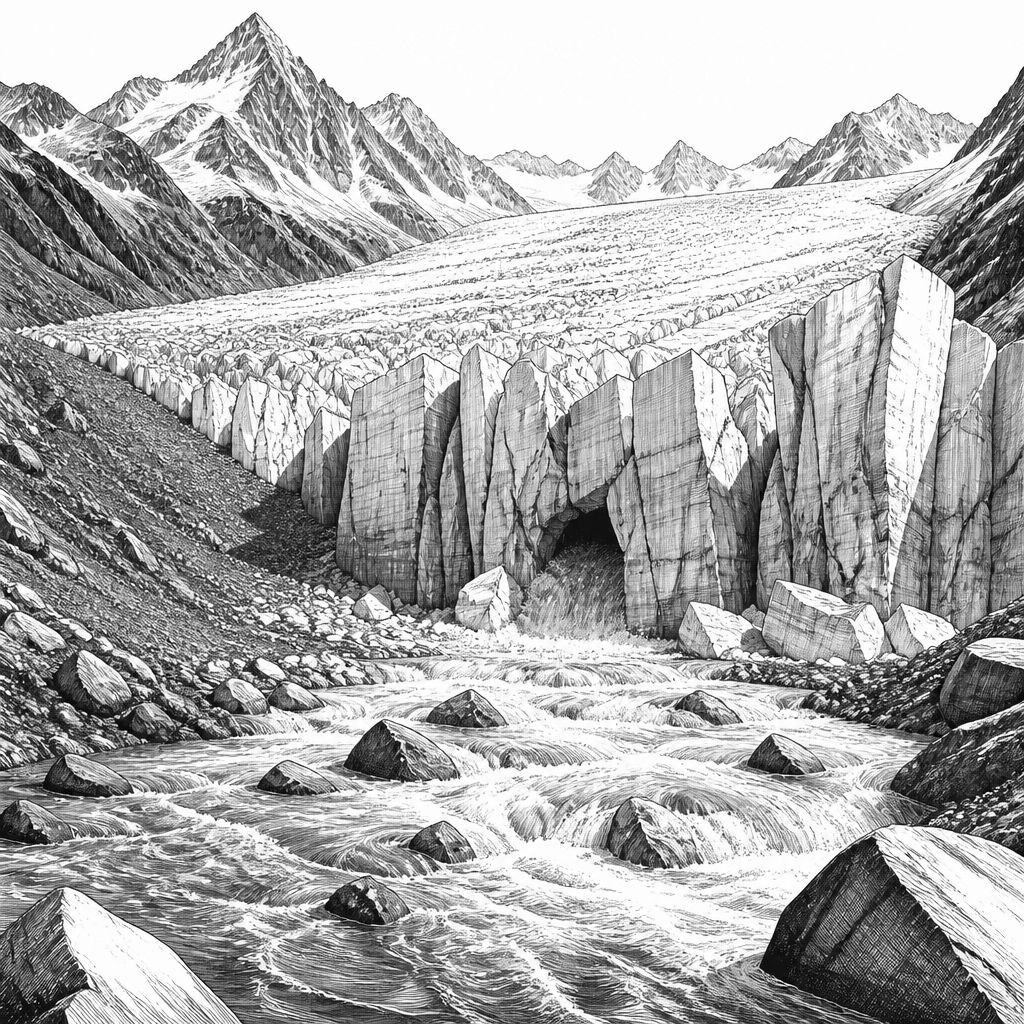 Hitzesommer setzt Alpengletscher massiv unter Druck: Milliarden Liter Schmelzwasser Hitzesommer setzt Alpengletscher massiv unter Druck: Milliarden Liter Schmelzwasser