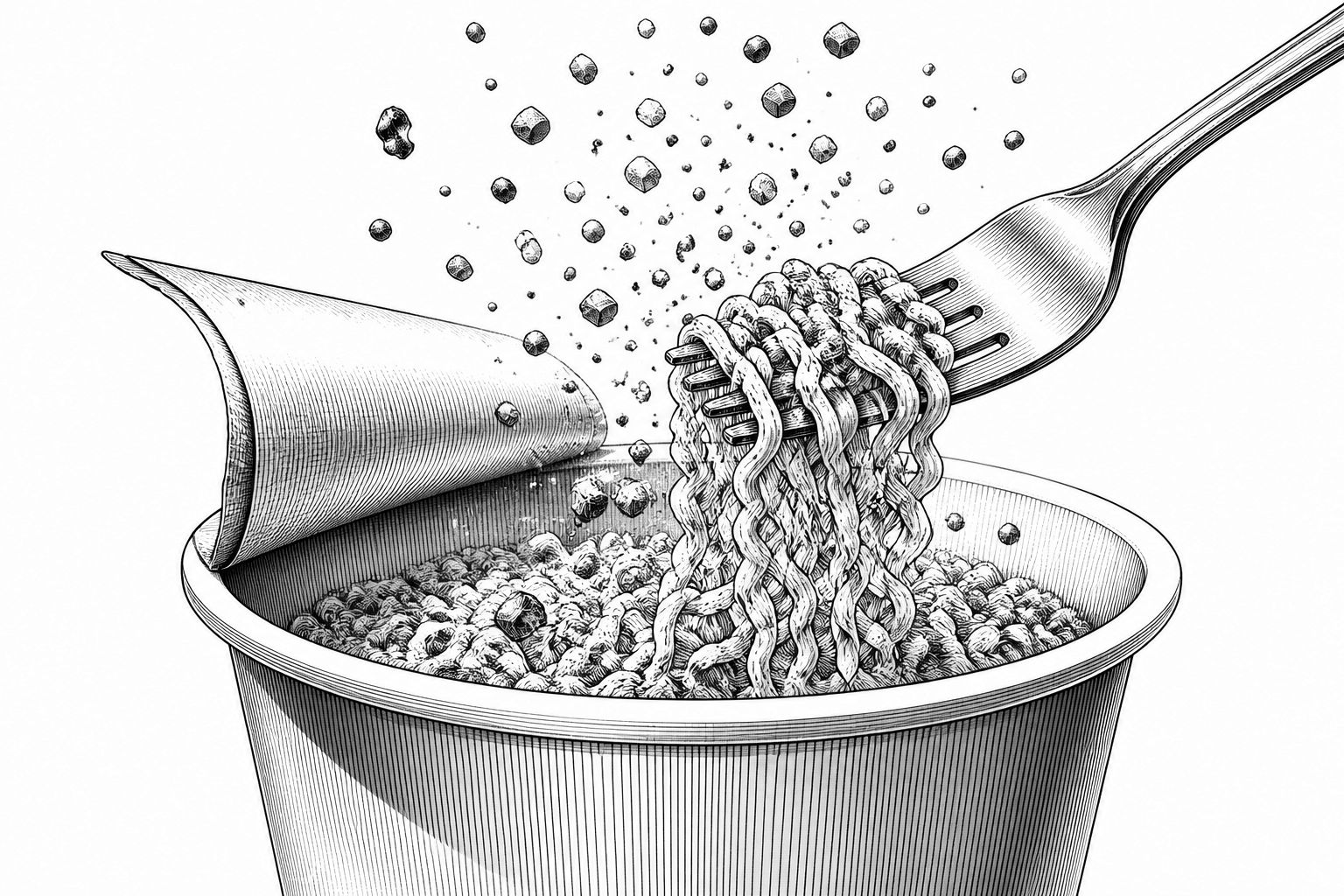 Instant-Nudeln aus Bechern: Studie findet über 1.000 Mikroplastikpartikel/Woche Instant-Nudeln aus Bechern: Studie findet über 1.000 Mikroplastikpartikel/Woche