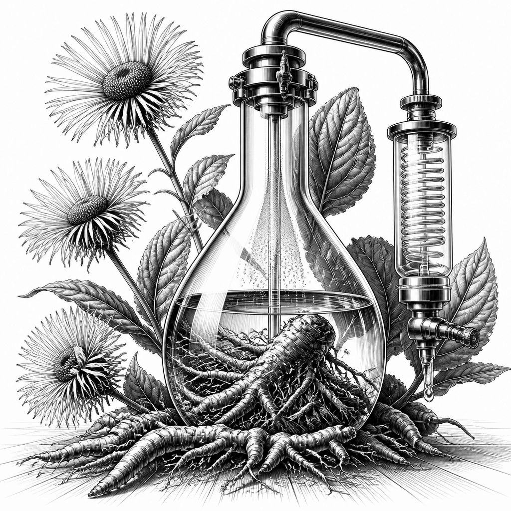 Inula nervosa: Wurzelöl mit 42,76 % Thymol und nachgewiesenen Effekten Inula nervosa: Wurzelöl mit 42,76 % Thymol und nachgewiesenen Effekten
