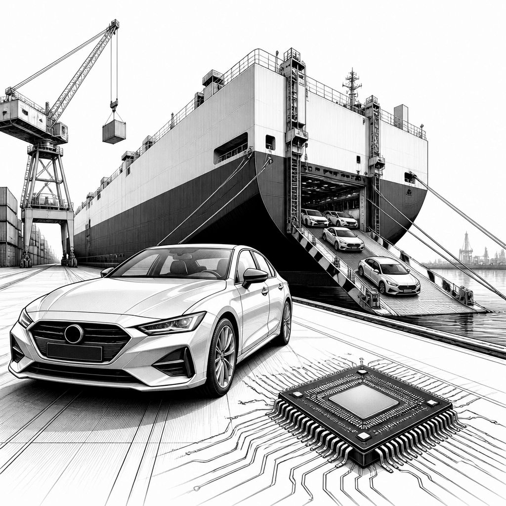 Japans Exportmotor: Chips und Autos liefern weiter stabile Überschüsse Japans Exportmotor: Chips und Autos liefern weiter stabile Überschüsse