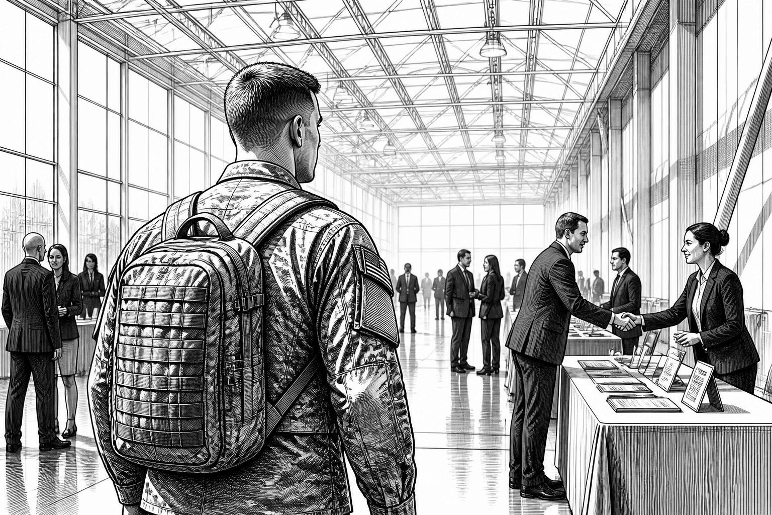 Jobmesse für Veteranen in Erlanger: RecruitMilitary und DAV suchen Arbeitgeber Jobmesse für Veteranen in Erlanger: RecruitMilitary und DAV suchen Arbeitgeber