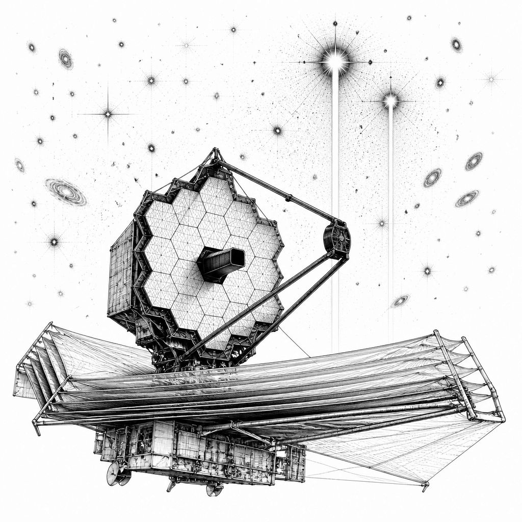 JWST entdeckt rätselhafte Einzellinie im HUDF – nur zweimal, sonst nichts JWST entdeckt rätselhafte Einzellinie im HUDF – nur zweimal, sonst nichts