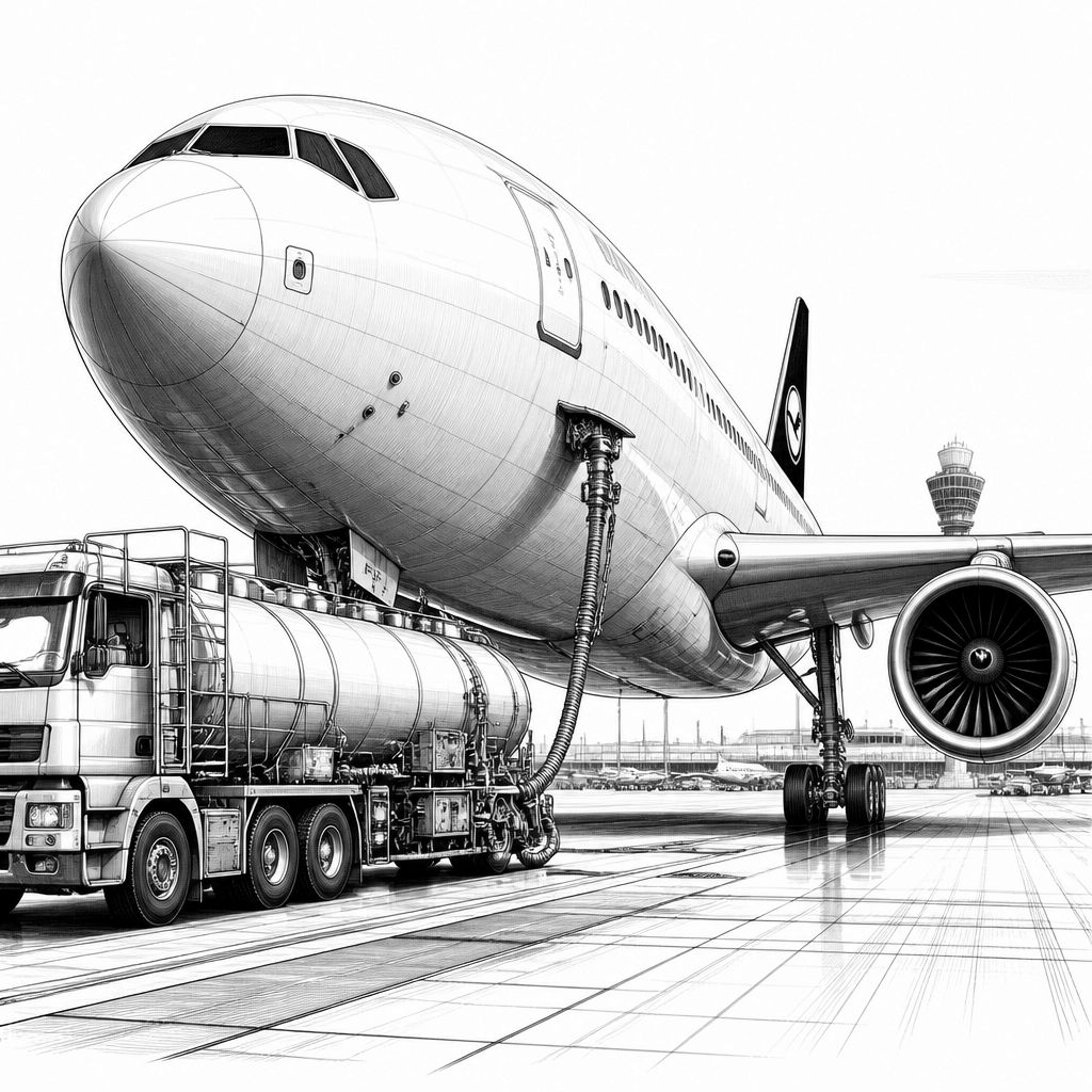 Kerosin-Engpass in Frankfurt: Lufthansa erhöht Tankmenge auf ausgewählten Flügen Kerosin-Engpass in Frankfurt: Lufthansa erhöht Tankmenge auf ausgewählten Flügen