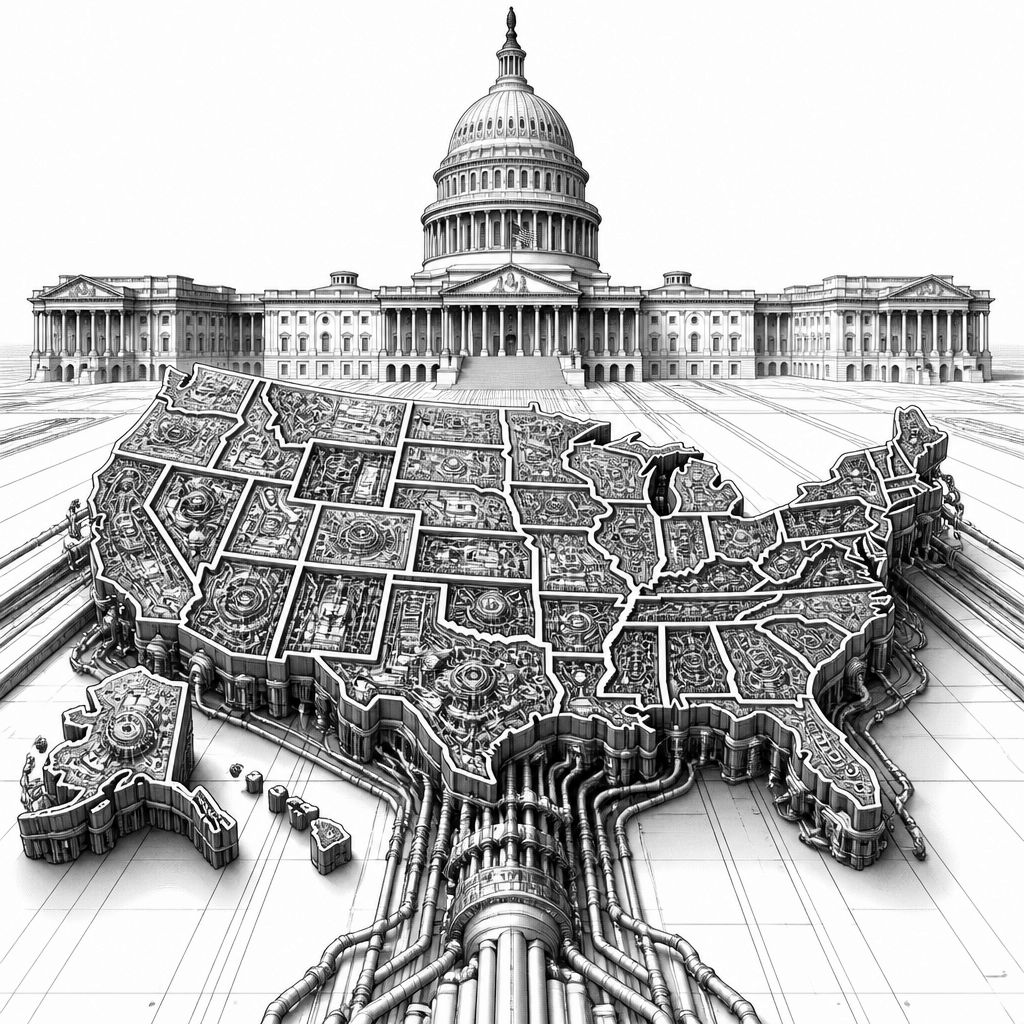 KI-Politik in den USA: Taskforce in Washington, Regeln entstehen in den Bundesstaaten KI-Politik in den USA: Taskforce in Washington, Regeln entstehen in den Bundesstaaten