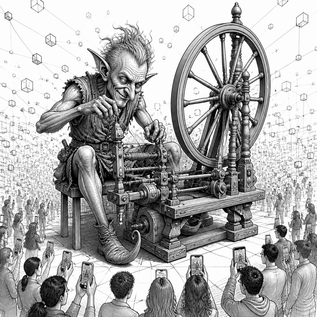 KI-generierter „Rumpelstiltskin“-Memeclip trifft auf reale Internet-Erinnerungen KI-generierter „Rumpelstiltskin“-Memeclip trifft auf reale Internet-Erinnerungen