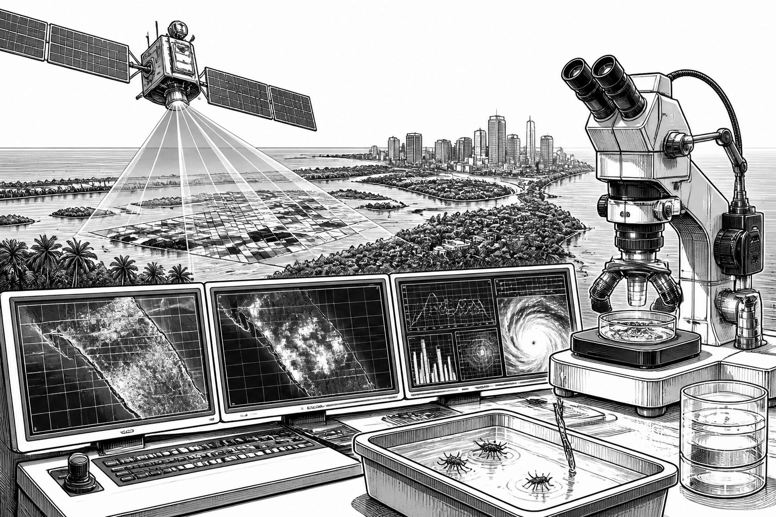 KI von USF soll Dengue-Risikogebiete per Satellit schneller finden KI von USF soll Dengue-Risikogebiete per Satellit schneller finden