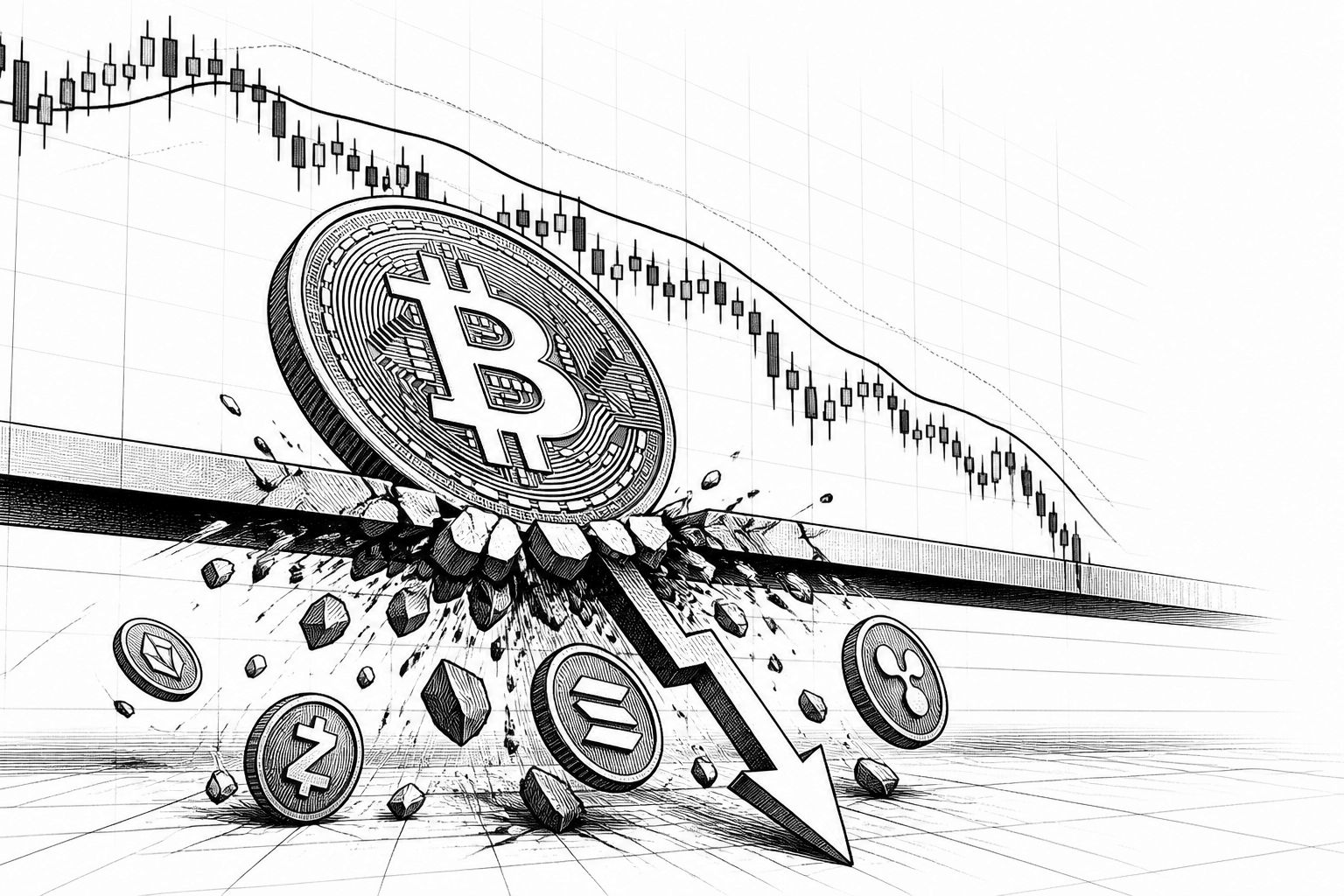 Krypto-Markt am 24. Oktober: Bitcoin fällt unter RSI-50, XRP verliert Support Krypto-Markt am 24. Oktober: Bitcoin fällt unter RSI-50, XRP verliert Support
