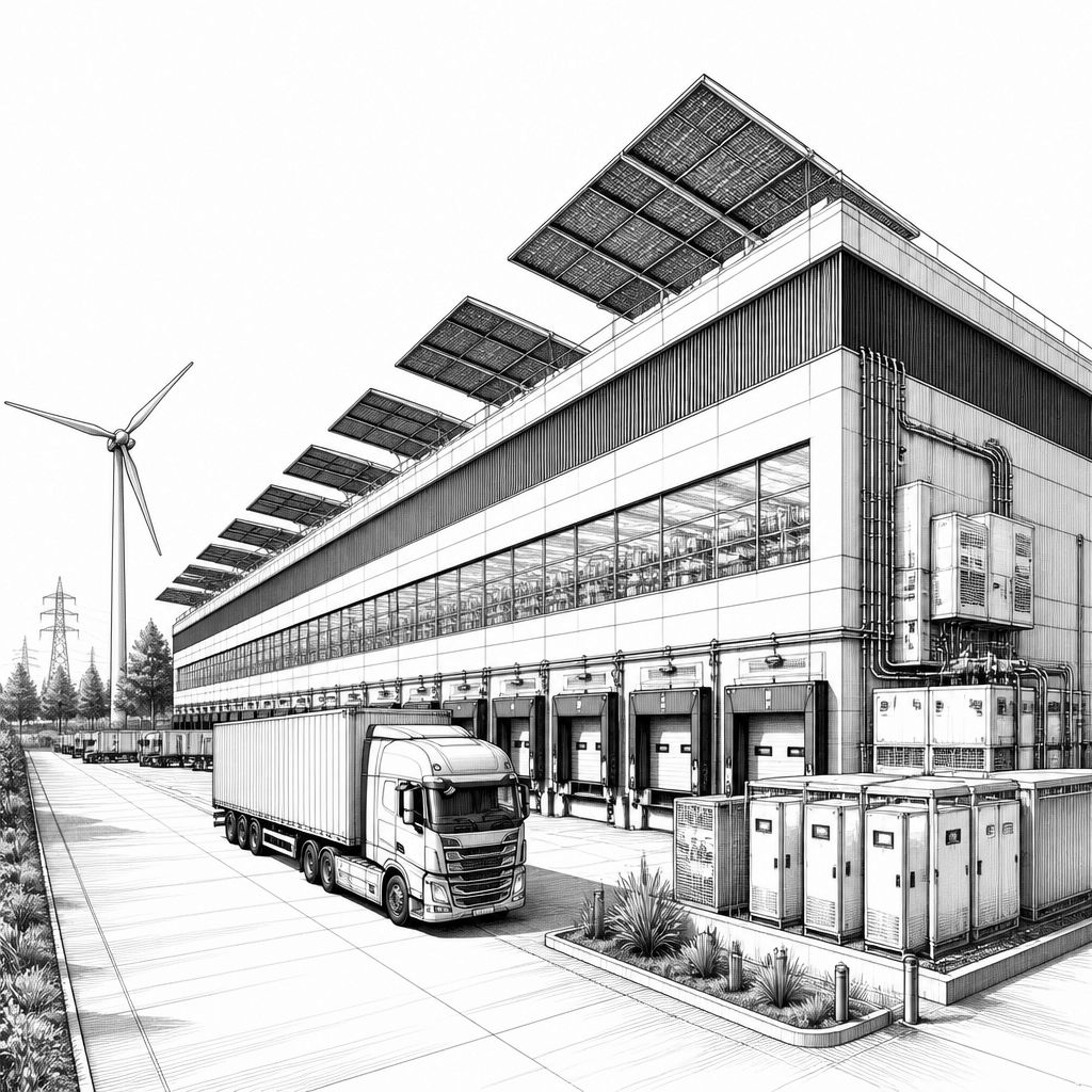 Logistikimmobilien in Europa: Mieter verlangen Qualität und vor allem Strom Logistikimmobilien in Europa: Mieter verlangen Qualität und vor allem Strom
