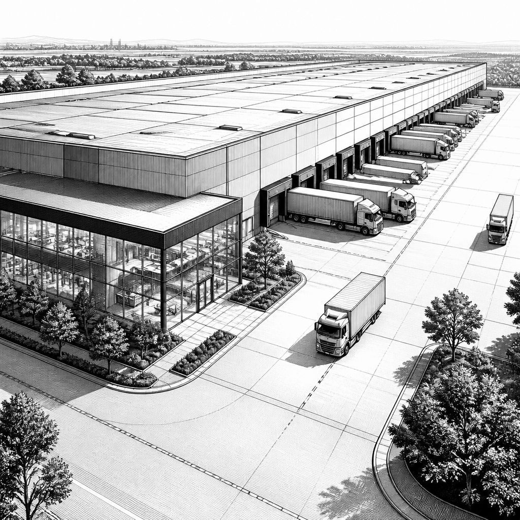 Logistikmarkt Deutschland: Flächenumsatz nach Q3 auf 5,5 Mio. m² gestiegen Logistikmarkt Deutschland: Flächenumsatz nach Q3 auf 5,5 Mio. m² gestiegen