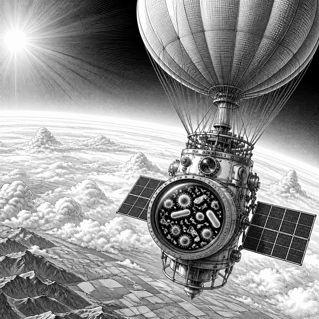 Mikroben in der Stratosphäre: So „reitet“ das Leben den Luftkorridor am Rand des Alls Mikroben in der Stratosphäre: So „reitet“ das Leben den Luftkorridor am Rand des Alls