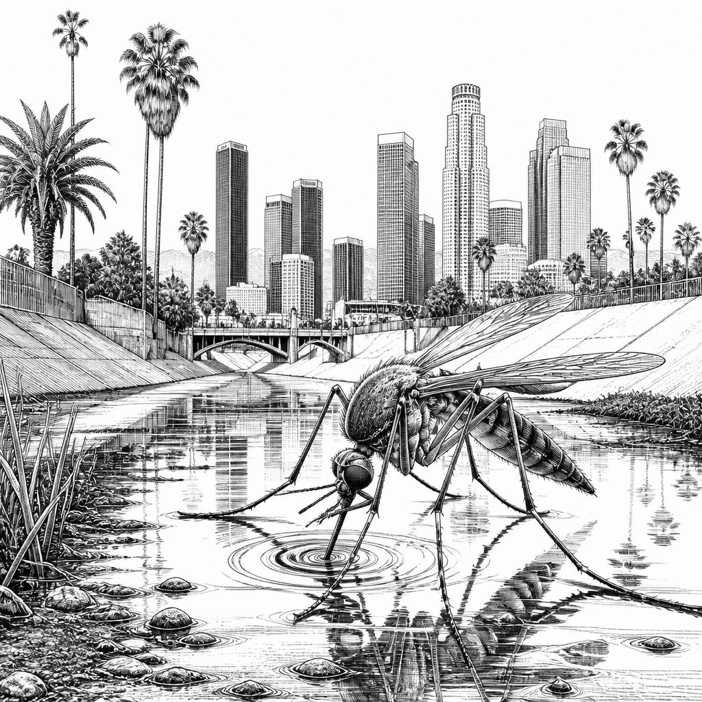 Mückenplage in Los Angeles: West-Nil-Fälle steigen stark an Mückenplage in Los Angeles: West-Nil-Fälle steigen stark an