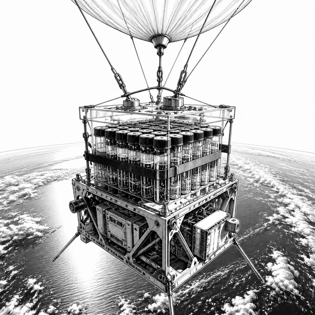 Near-Space-Experiment verändert Mikroben im Meerwasser reproduzierbar Near-Space-Experiment verändert Mikroben im Meerwasser reproduzierbar