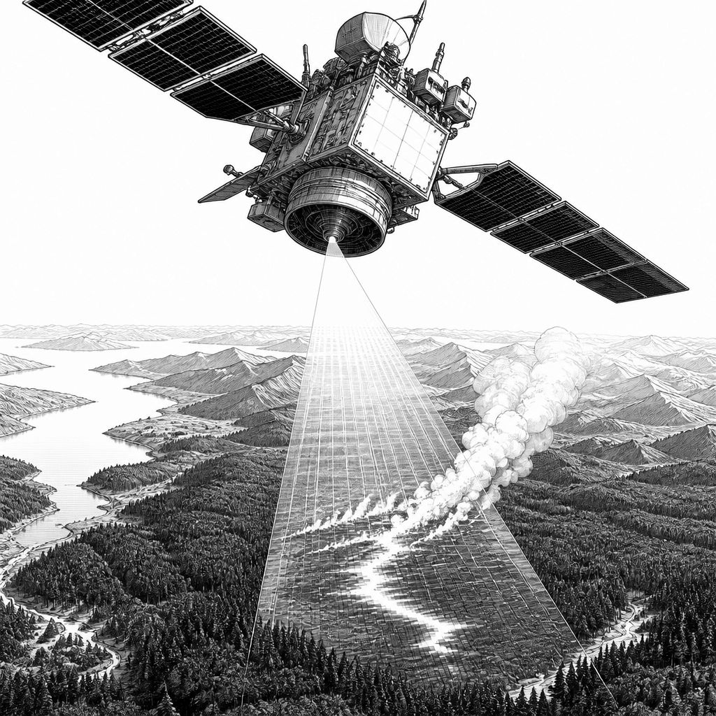 Ororatech: KI erkennt Waldbrände früher per Satellit Ororatech: KI erkennt Waldbrände früher per Satellit
