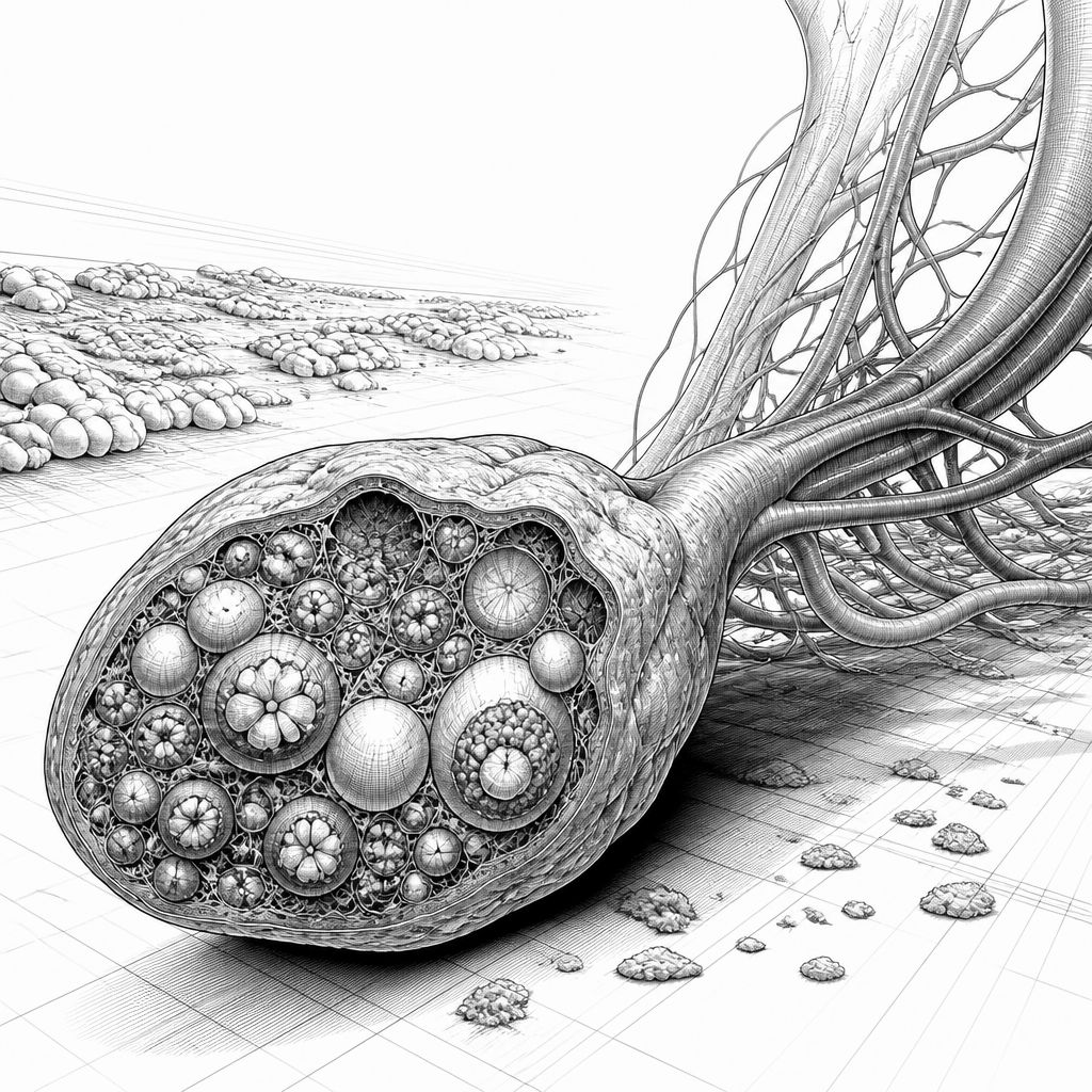 Ovarien bleiben nach der Menopause aktiv: Proteomstudie zeigt Umbau und Entzündung Ovarien bleiben nach der Menopause aktiv: Proteomstudie zeigt Umbau und Entzündung