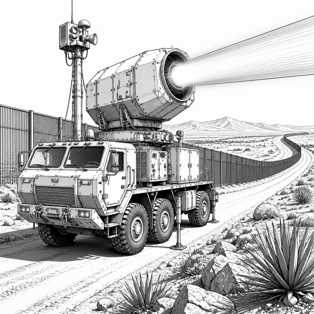 Pentagon genehmigt Tests: „Heat Ray“ am US-Grenzabschnitt Pentagon genehmigt Tests: „Heat Ray“ am US-Grenzabschnitt