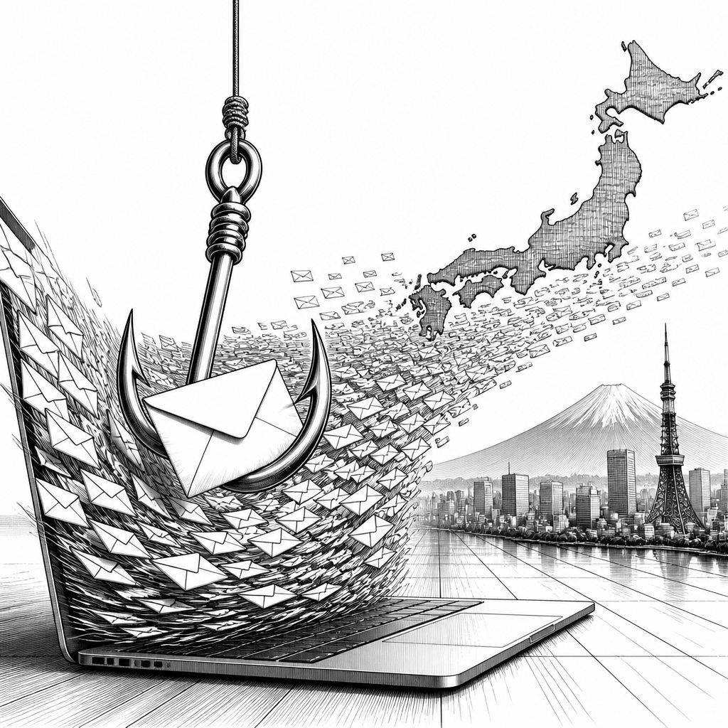 Phishing über kompromittiertes Microsoft-365-Konto: 9.000 Mails in Japan Phishing über kompromittiertes Microsoft-365-Konto: 9.000 Mails in Japan