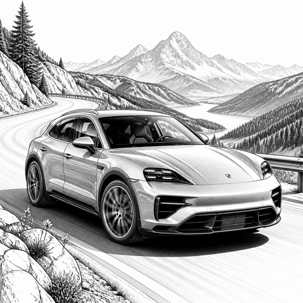 Porsche Macan Turbo EV: Sportwagen-Feeling trotz Crossover-Form Porsche Macan Turbo EV: Sportwagen-Feeling trotz Crossover-Form