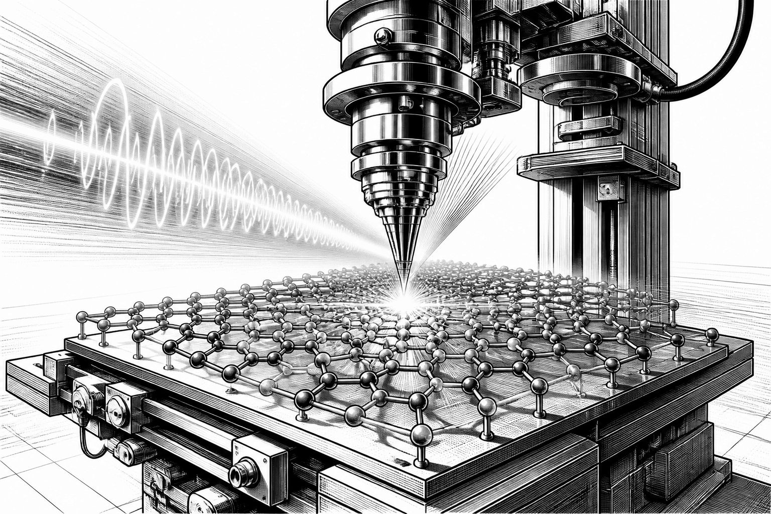 Quantenaufzug in Graphen: Elektronen wechseln Bandlücken per Lichtimpuls Quantenaufzug in Graphen: Elektronen wechseln Bandlücken per Lichtimpuls