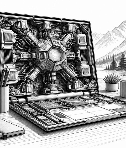 recursive-flint-ki-codierung-auf-dem-laptop