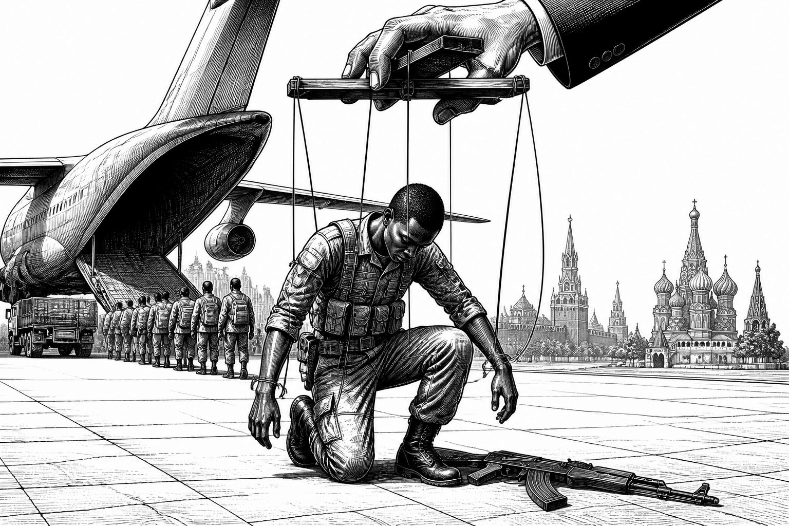 Russland-Afrika-Gipfel: Menschenrechtsorganisation fordert Ende der Rekrutierung afrikanischer Soldaten Russland-Afrika-Gipfel: Menschenrechtsorganisation fordert Ende der Rekrutierung afrikanischer Soldaten