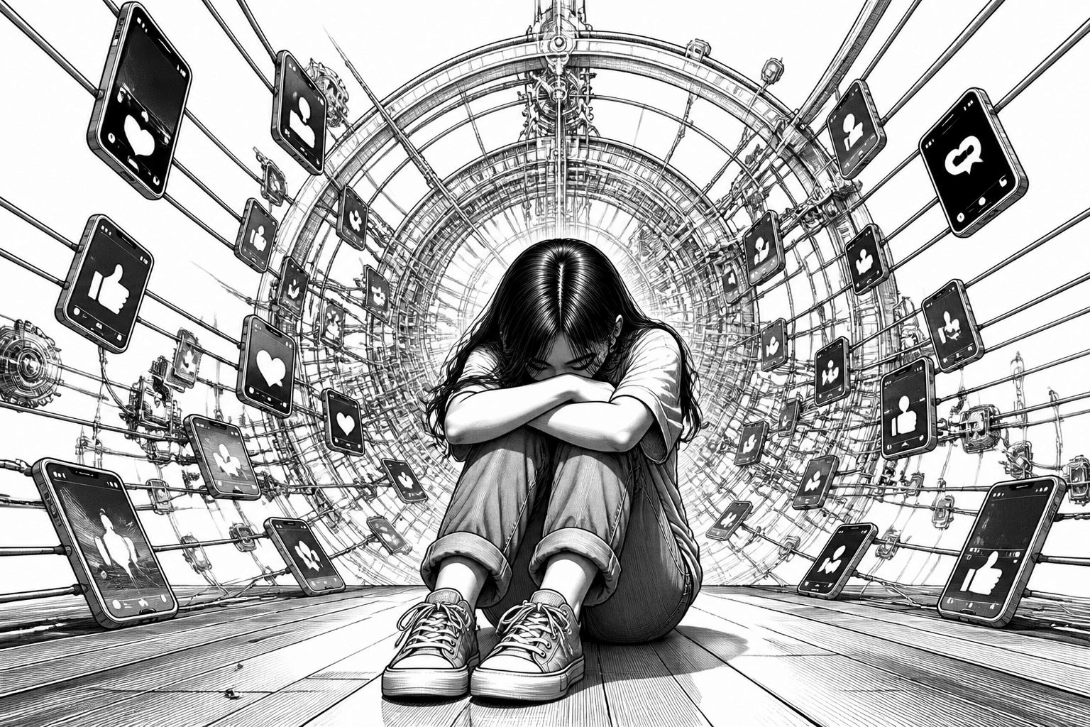 Sozialmedien werden über 11 Jahre zum stärkeren Depressionstreiber Sozialmedien werden über 11 Jahre zum stärkeren Depressionstreiber