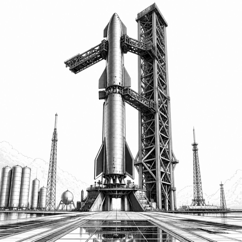 SpaceX peilt wöchentliche Starship-Flüge an: Tower-Catch und KI-Compute in 2027 SpaceX peilt wöchentliche Starship-Flüge an: Tower-Catch und KI-Compute in 2027