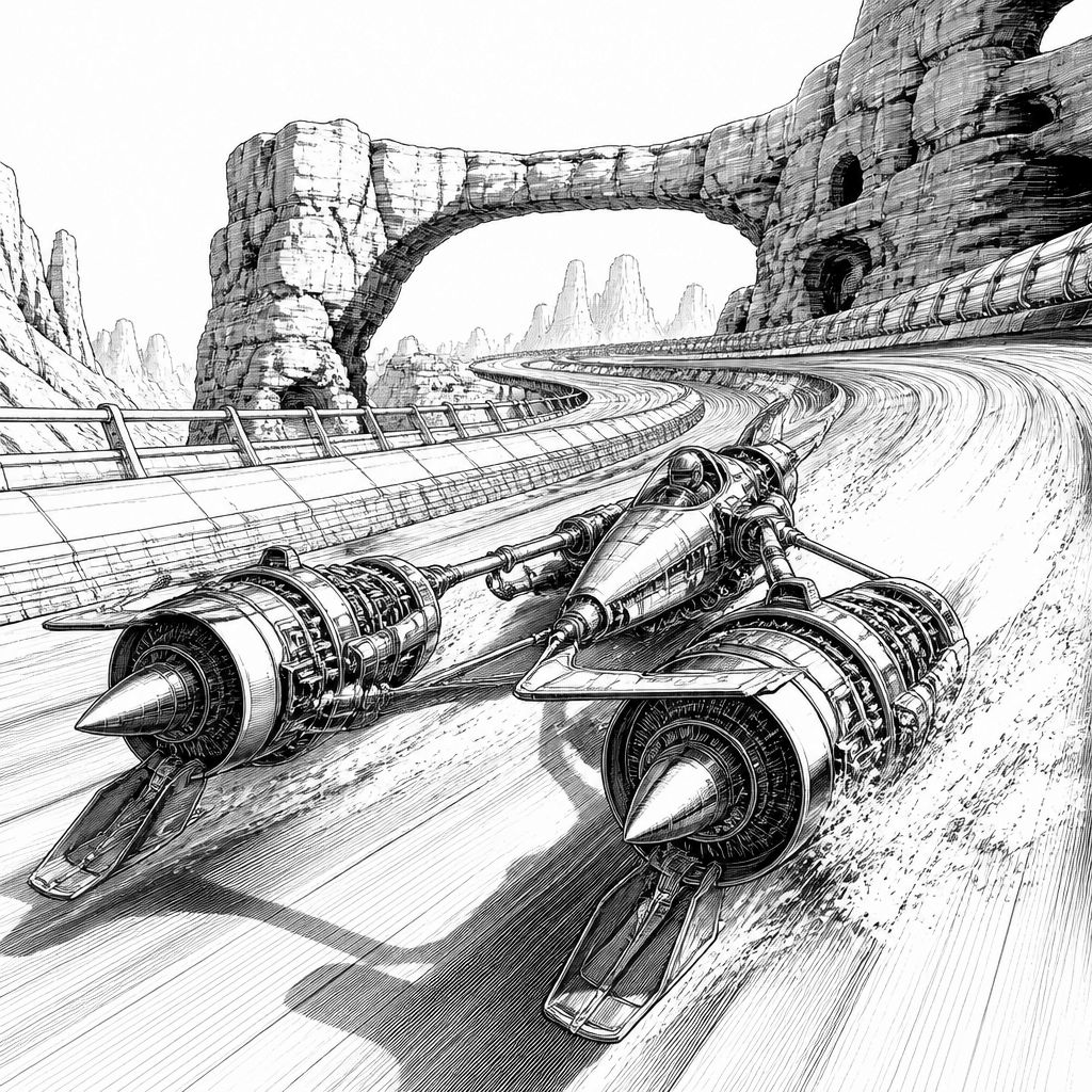 Star Wars: Galactic Racer für Xbox: Runs-basiertes Crash-System mit Konsequenzen Star Wars: Galactic Racer für Xbox: Runs-basiertes Crash-System mit Konsequenzen