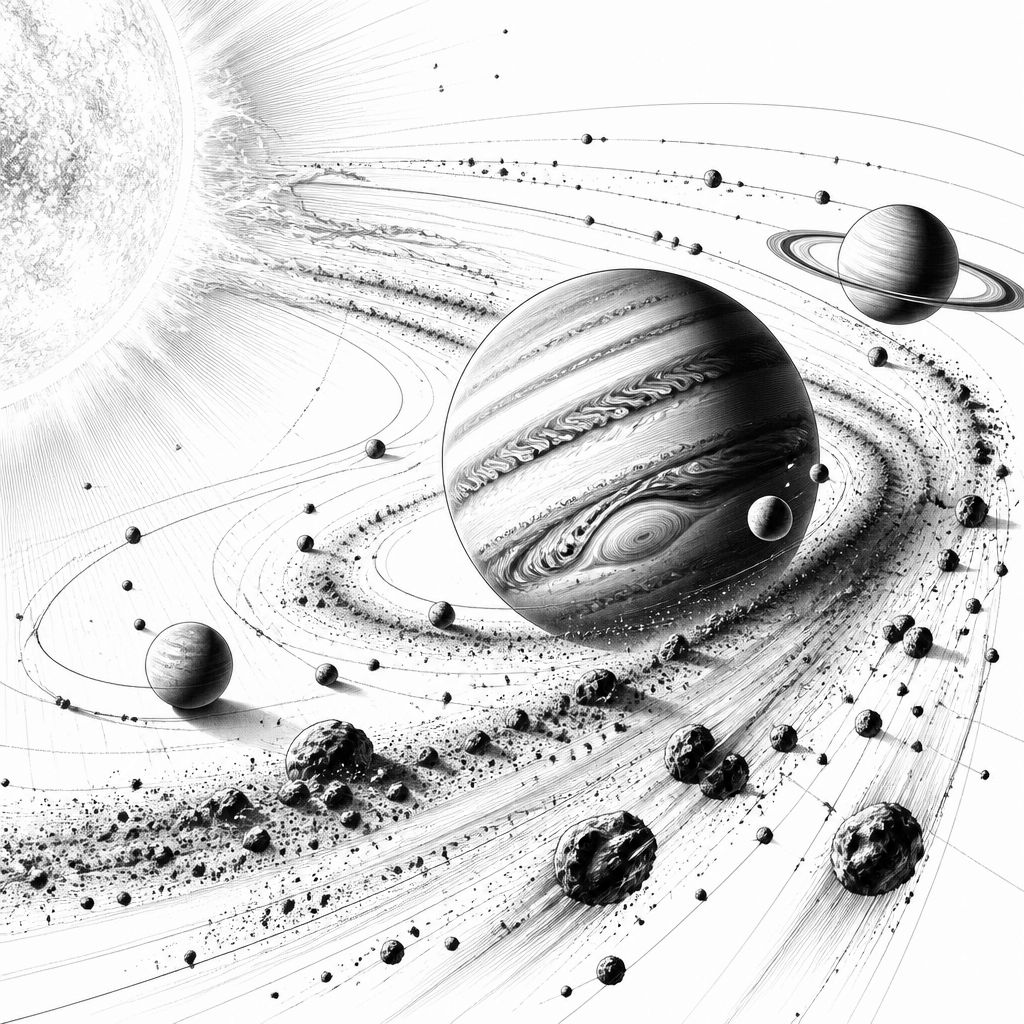 Studie: Äußere Planeten geraten rund eine Milliarde Jahre früher in Chaos Studie: Äußere Planeten geraten rund eine Milliarde Jahre früher in Chaos