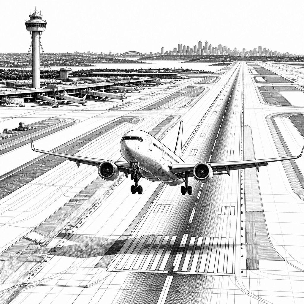 Sydneys 4-Milliarden-Dollar-Airport: Zweite Startbahn startet und liefert Fragen Sydneys 4-Milliarden-Dollar-Airport: Zweite Startbahn startet und liefert Fragen