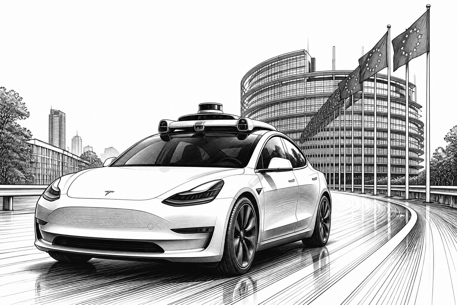 Tesla drängt mit FSD auf Software-Erlöse – Konkurrenz kämpft um EU-Zulassung Tesla drängt mit FSD auf Software-Erlöse – Konkurrenz kämpft um EU-Zulassung
