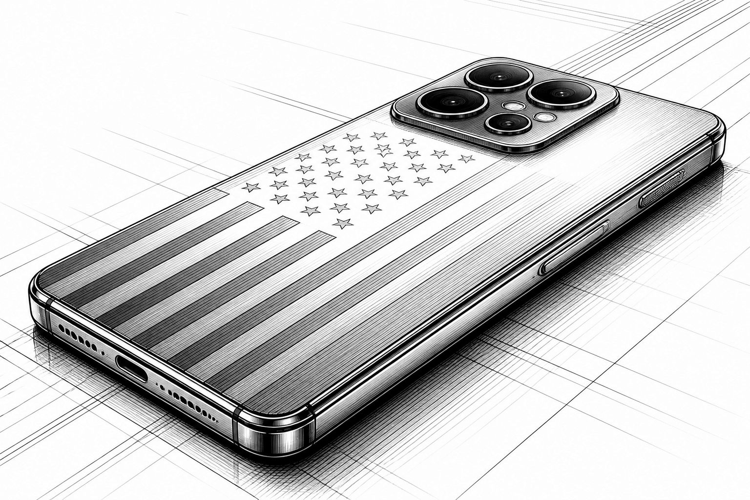 Trump-Mobile T1 im Test: Design-Ähnlichkeit, 120-Hz-Display und Flaggen-Details Trump-Mobile T1 im Test: Design-Ähnlichkeit, 120-Hz-Display und Flaggen-Details