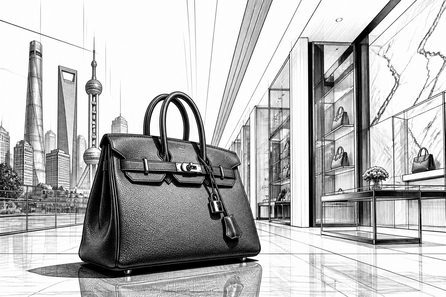 Ultra-Luxus bricht in China ein: Hermes und Cartier verlieren Käufer Ultra-Luxus bricht in China ein: Hermes und Cartier verlieren Käufer