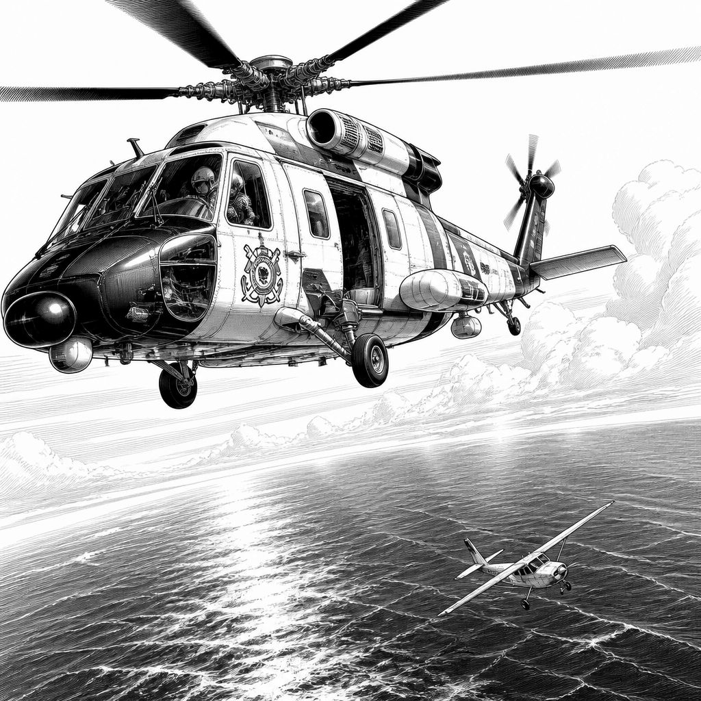US-Küstenwache sucht Kleinflugzeug auf Route Bermuda–Boston mit sechs Menschen US-Küstenwache sucht Kleinflugzeug auf Route Bermuda–Boston mit sechs Menschen