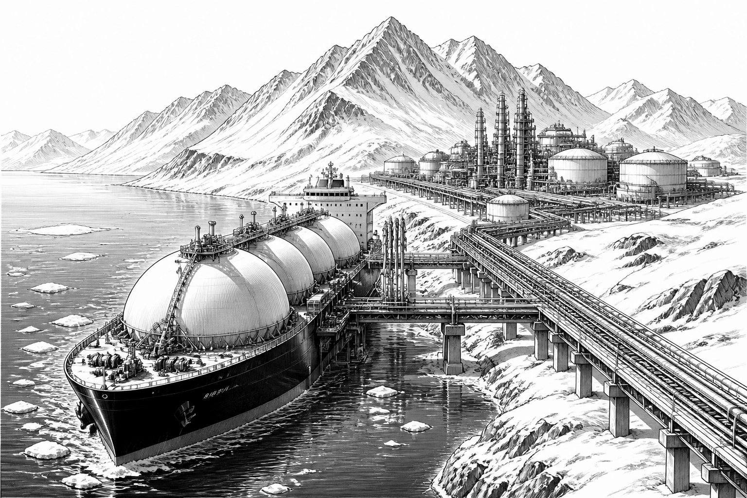 US-LNG-Projekt in Alaska: Sanktioniertes russisches Kapital floss offenbar in den Bau US-LNG-Projekt in Alaska: Sanktioniertes russisches Kapital floss offenbar in den Bau