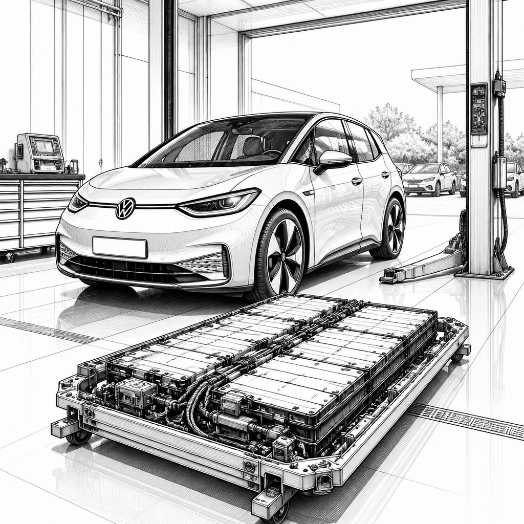 VW-Rückruf wegen fehlerhafter Hochvolt-Batteriezellen: 70.000 E-Autos VW-Rückruf wegen fehlerhafter Hochvolt-Batteriezellen: 70.000 E-Autos