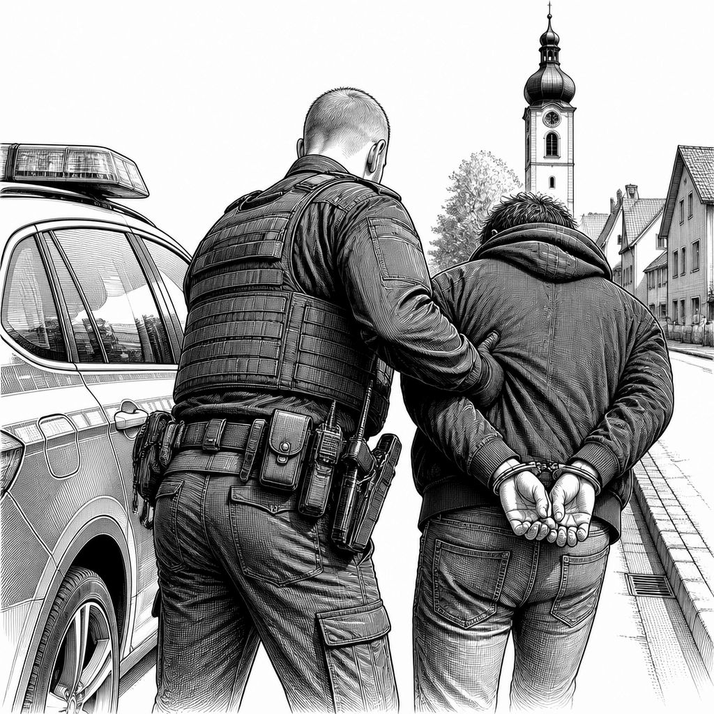 Waffenkontrolle in Berngau: Polizei nimmt Tatverdächtigen fest Waffenkontrolle in Berngau: Polizei nimmt Tatverdächtigen fest