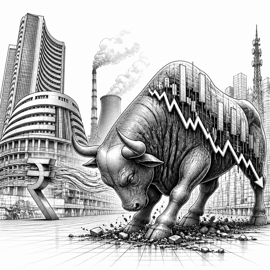 Warum Indiens Börse trotz Wachstum schwächelt: 5 Treiber im Detail Warum Indiens Börse trotz Wachstum schwächelt: 5 Treiber im Detail
