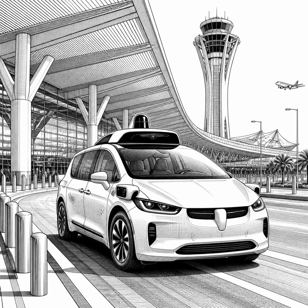 Waymo startet Fahrten zwischen Las Vegas Airport und dem Terminal-Bereich Waymo startet Fahrten zwischen Las Vegas Airport und dem Terminal-Bereich