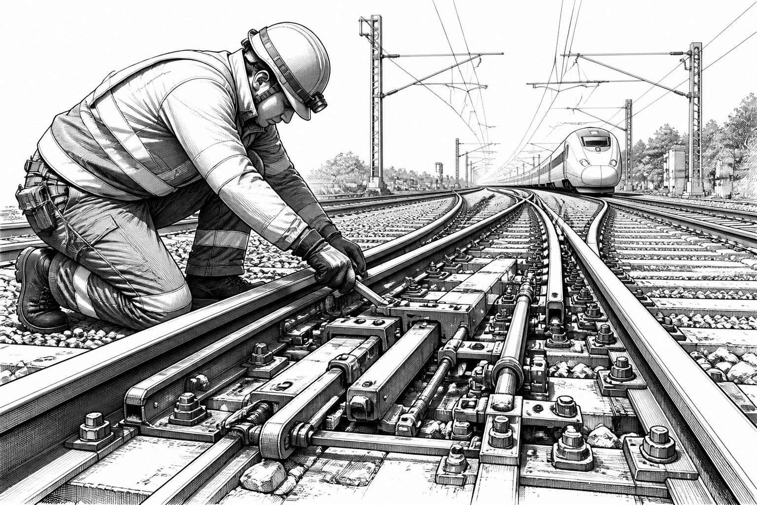 Weichenreparatur bei Siegburg/Bonn: ICE-Störungen zwischen Köln und Frankfurt Weichenreparatur bei Siegburg/Bonn: ICE-Störungen zwischen Köln und Frankfurt