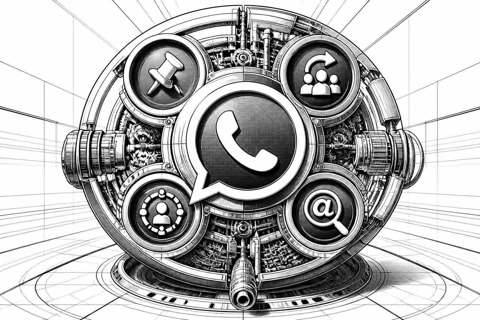WhatsApp führt vier neue Gruppenchats-Funktionen ein: Pin, History-Share, Status-Auswahl und @-Filter WhatsApp führt vier neue Gruppenchats-Funktionen ein: Pin, History-Share, Status-Auswahl und @-Filter