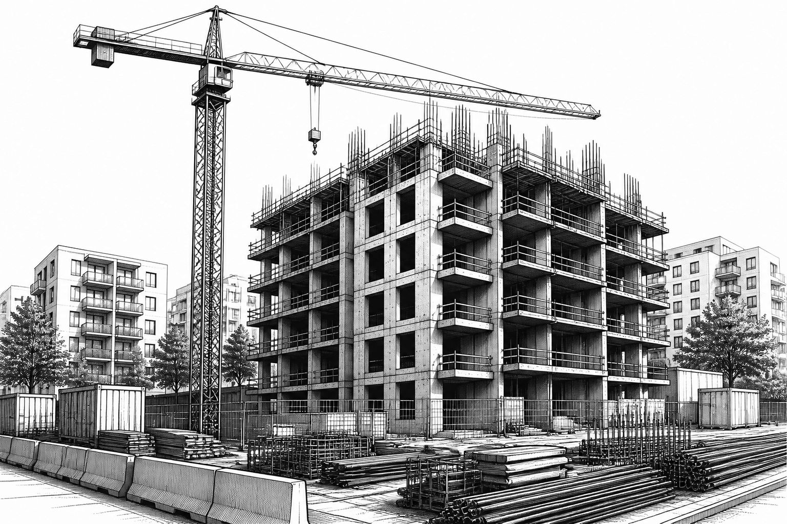 Wohnungsbau 2026: Genehmigungen steigen, doch Vonovia droht 2027 faktischer Baustopp Wohnungsbau 2026: Genehmigungen steigen, doch Vonovia droht 2027 faktischer Baustopp