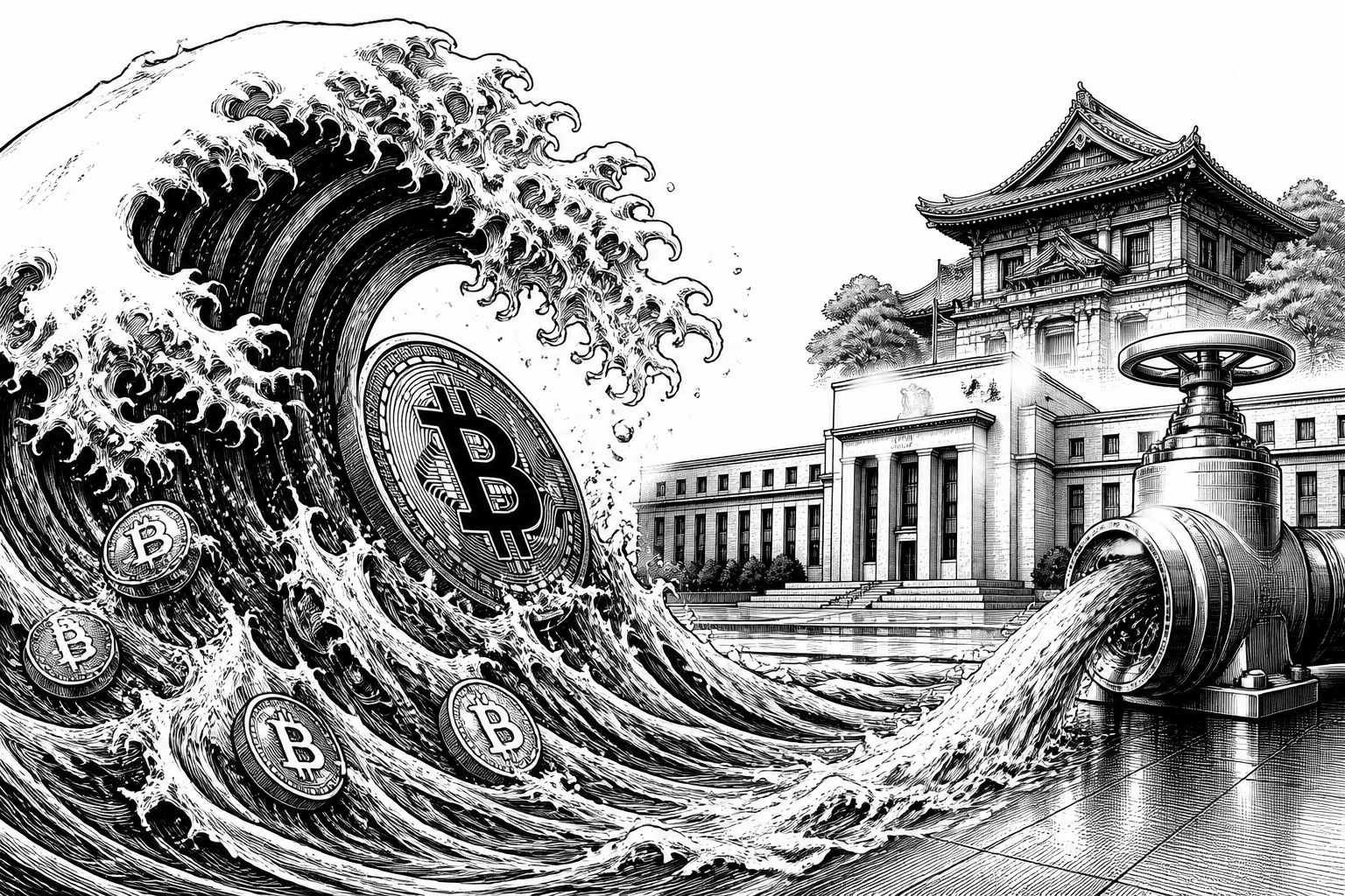 Yen-Liquiditäts-Schock: Warum Bitcoin zuerst unter Druck gerät Yen-Liquiditäts-Schock: Warum Bitcoin zuerst unter Druck gerät