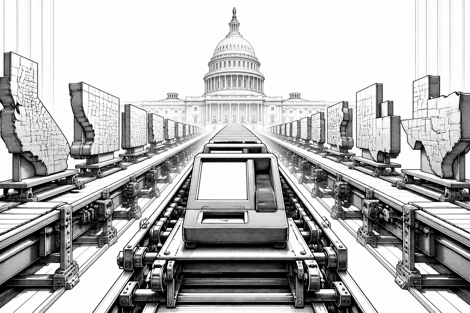 Zentralisierung von Wahlmaschinen: Warum die Debatte um Bundesstaaten vs. Washington eskaliert Zentralisierung von Wahlmaschinen: Warum die Debatte um Bundesstaaten vs. Washington eskaliert