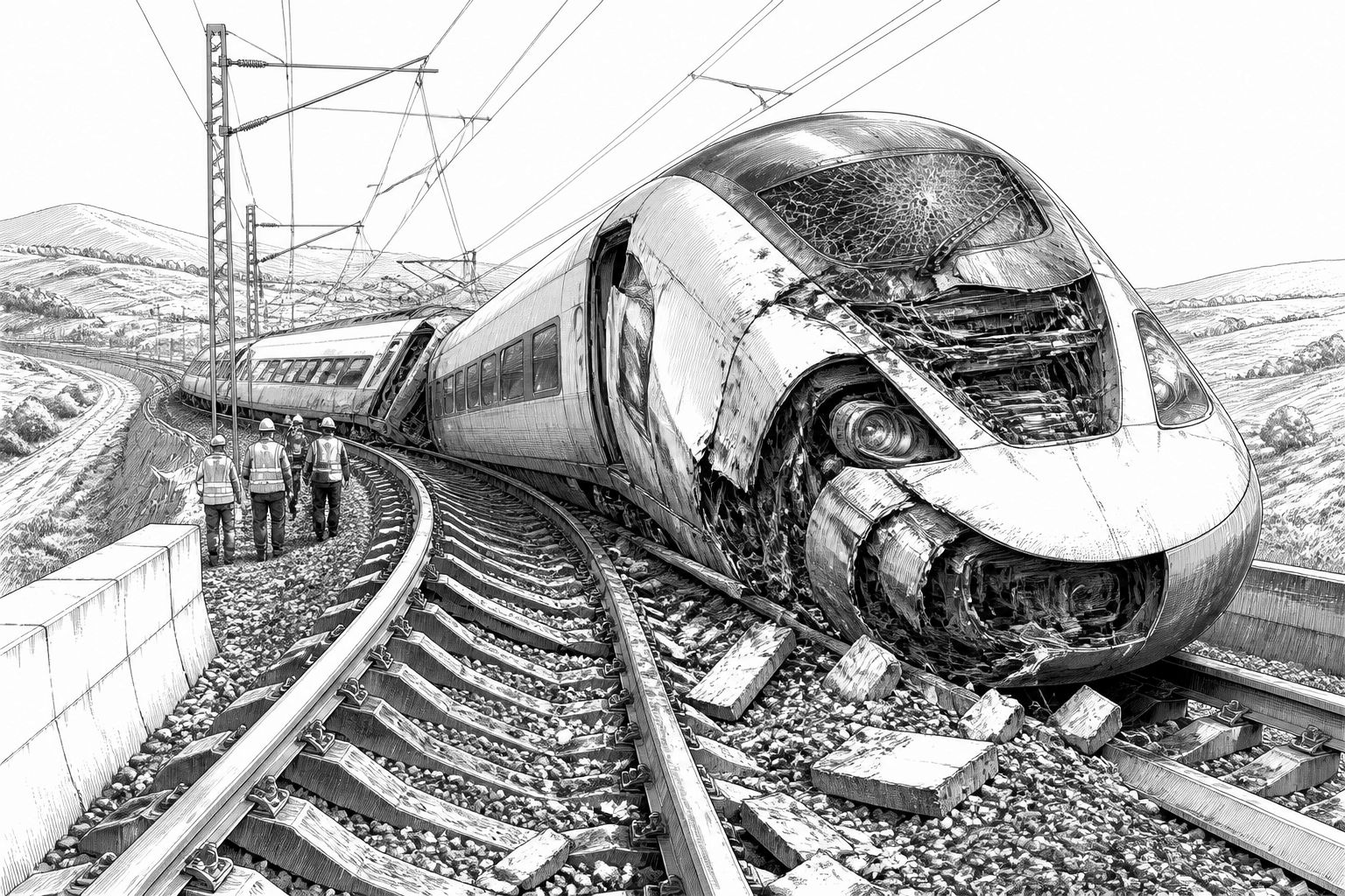 Zugunglück in Spanien: LZB-Ausfall, gestreckte Ermittlungen und ERTMS-Debatte Zugunglück in Spanien: LZB-Ausfall, gestreckte Ermittlungen und ERTMS-Debatte